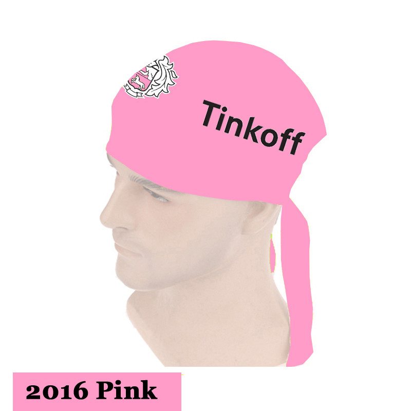 2015 Saxo Bank Tinkoff Bandana Ciclismo Rosa